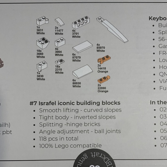 Low Profile Ergo-Split Keyboard - Picture 10 of 11